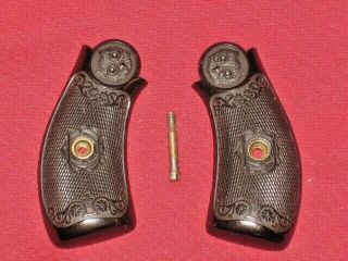 Antique Iver Johnson & Cycle Safety Automatic 32 Cal 1st Model Owl Grips