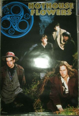 Hothouse Flowers London/polygram Promotional Poster,  1988,  24x36,  Ex