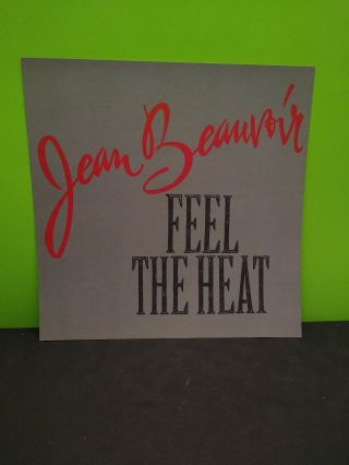 Jean Beauvoir Drums Along the Mowhawk LP Flat Promo 12x12 POSTER 2