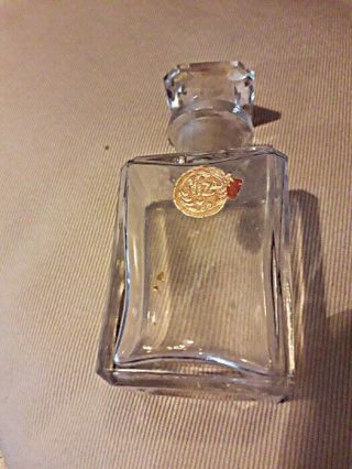Antique French Godet Neully Paris Niza Perfum Empty Bottle