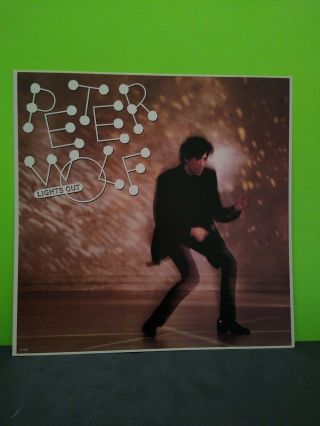 Peter Wolf Lights Out Lp Flat Promo 12x12 Poster