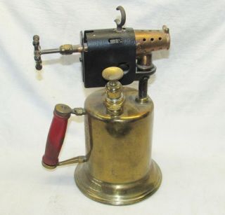 Antique Clayton And Lambert C&l Brass Blow Torch