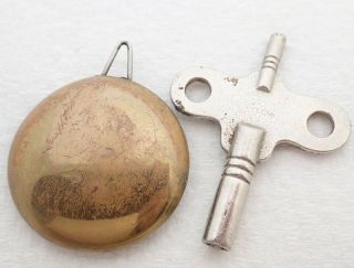 Antique Seth Thomas Mantel Shelf Clock Key & Pendulum Parts Repair
