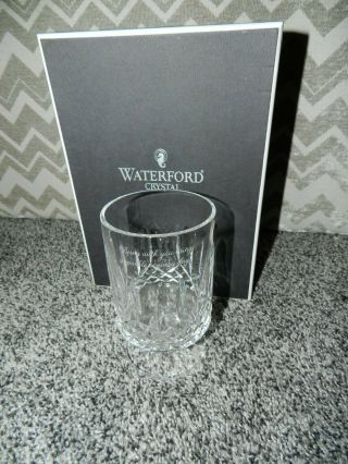 Waterford Crystal Lismore Simplicity Crystal Vase 5 3/4 " Tall With Box