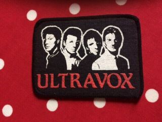 Ultravox Vintage 1980s Patch Midge Ure