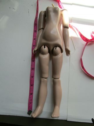 13 " Composition Doll Body For French Fashion Lady Doll/ Seeley