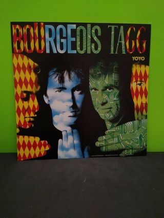 Bourgeois Tagg Yoyo Lp Flat Promo 12x12 Poster