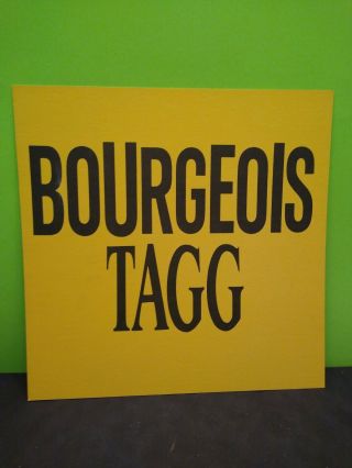 Bourgeois Tagg Yoyo LP Flat Promo 12x12 POSTER 2