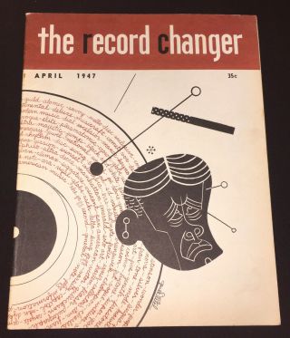 Record Changer Mag 1947 April - R&b Blues Jazz Etc 78s Mildred Bailey Billie Hol