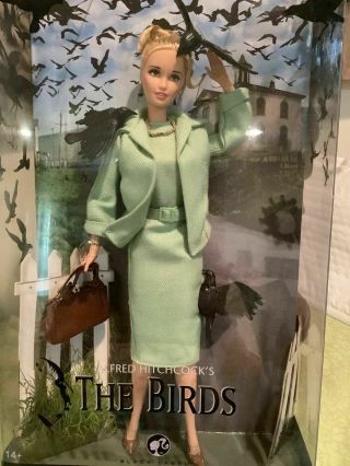 Barbie Alfred Hitchcock The Birds 45th Anniversary Doll