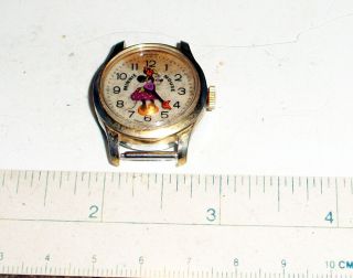 Disney Mini Mouse Antique Character Wristwatch - Swiss Made Bradley