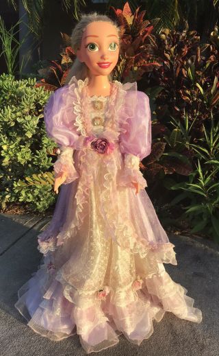Disney Princess Rapunzel My Size Doll 38 " Tall 3 Ft Tangled Life Size