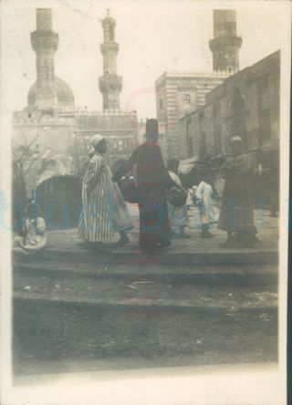 1920s Photo Salah Al Din Castle Complex Cairo Egypt 3.  3x2.  3 "