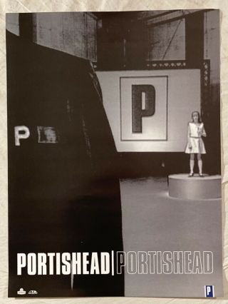 Portishead 1997 Promo Poster Trip Hop Music