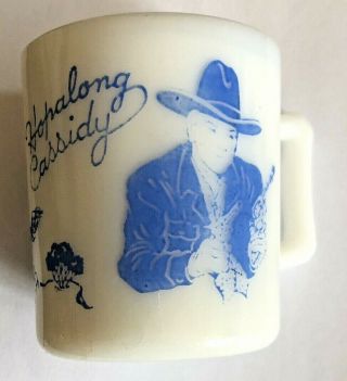 Vintage Hopalong Cassidy Mug Children 