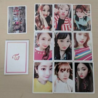 Twice 4th Mini Album Signal Official Photocard 10 Cards Set