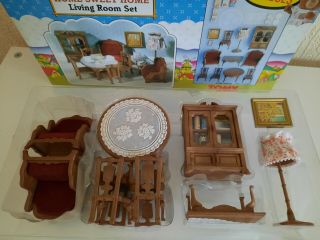 Sylvanian families home sweet home living room furniture set boxed 2