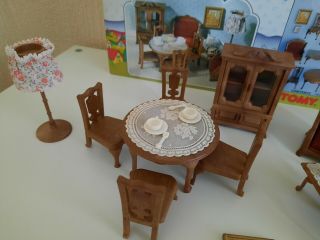 Sylvanian families home sweet home living room furniture set boxed 3