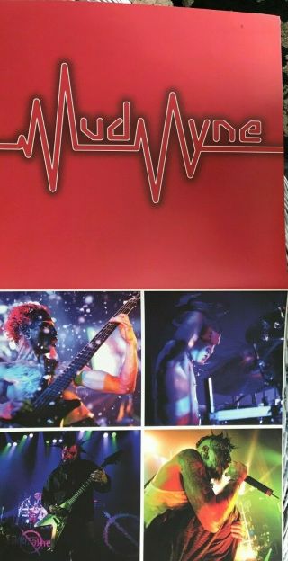 Mudvayne Get Your Dosage 12 " X 24 " Record Store Poster Flat Promo