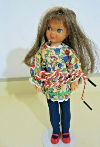 Mattel Vintage Barbie Family Tutti Doll In Skippin 