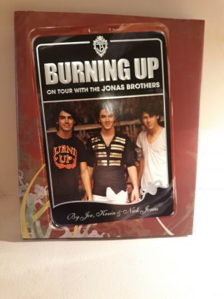 Jonas Brothers Burning Up (on Tour) Book -