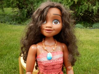 Moana Disney Princess Doll My Size 32 " Jakks Pacific Posable Articulated