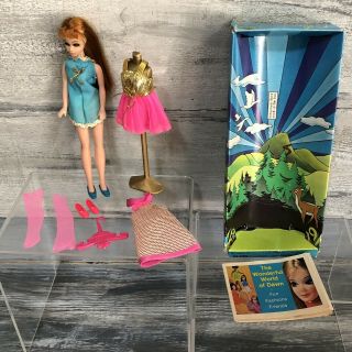 Topper Toys Dawn’s Friend Glori With Box Accessories Shoes Stand 1970s