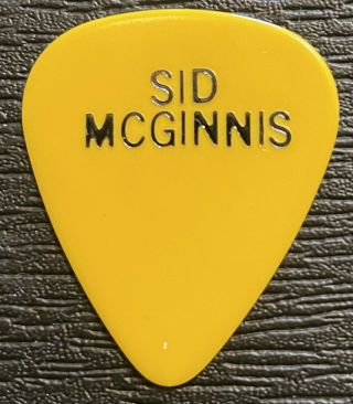 Sid Mcginnis / Late Show W/ David Letterman Band / One Sided Tour Guitar Pick