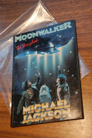 Michael Jackson Moonwalker Movie Storybook Book