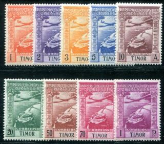 Timor 1938 248 - 256 Postfrisch Tadellos Satz Flugpost (i4099