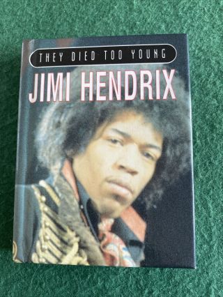 Jimi Hendrix - They Died Too Young - Hardback Book By Tom Stockdale (5)