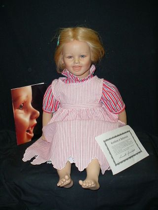 Annette Himstedt 26” Barefoot Children Lisa 3420 Puppen Kinder Doll W/