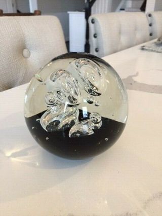 Dynasty Gallery Heirloom Collectibles Glass Crystal Paperweight Large 4 