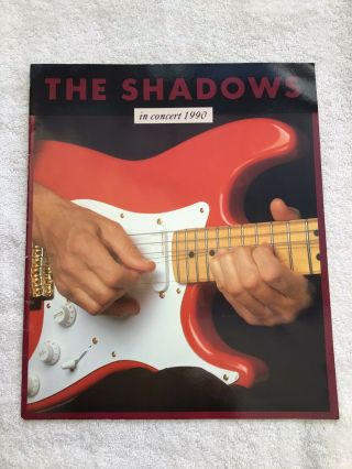 The Shadows In Concert Tour Programme 1990