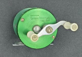 Vintage Bronson Green Hornet 2200 “sweet” Bait Casting Reel.  And Ready