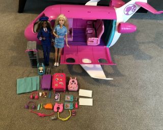 Barbie Dream Plane Playset With Pilot And Barbie You Can Be Anything Doll
