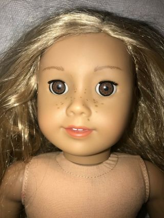 American Girl 18 " Tenney Grant Doll Blonde Hair Brown Eyes