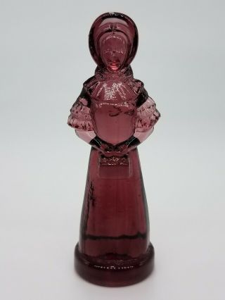 Degenhart Amethyst Purple Glass Doll Lady Woman Vintage Eldena 2.  5 " Last One