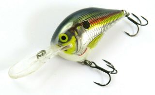 Rapala Dt10 Fat " Dives To 10 Ft.  " Diving Balsa Wood Fishing Lure,  Natural Look
