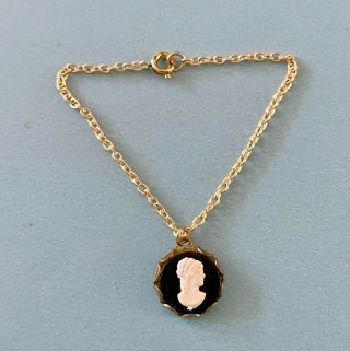Vintage Doll Accessories:jewelry Alexander Cissy Cameo Necklace Miss Revlon Toni