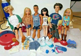 My Scene 6 Doll Lot; Nolee,  Barbie/kennedy X2,  River,  Hudson,  Sutton,  More