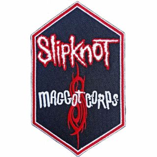Official Licensed - Slipknot - Maggot Corps Sew On Patch Metal Iowa Corey