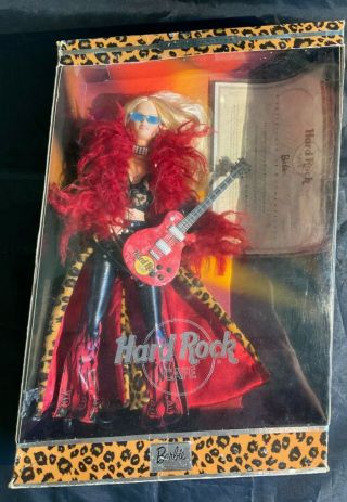 Hard Rock Café Barbie Doll 1 First 2003 Barbie Collectibles Includes