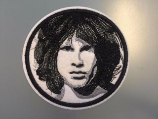 Jim Morrison Patch - Embroidered Iron On Patch 3 " The Doors