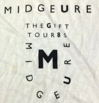 Midge Ure Ex Ultravox The Gift Vintage 1980s T Shirt Unworn Single Stitch Medium