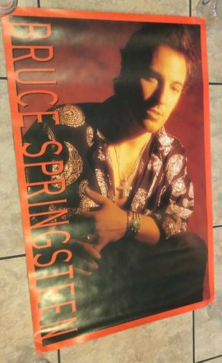 Bruce Springsteen 1992 PROMO POSTER,  BIG 36 X 24,  Human Touch / Lucky Town 2