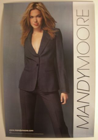 Mandy Moore Promo Poster 2001 Mandy Moore