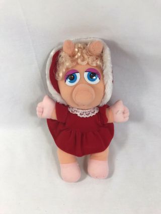 Vintage Baby Miss Piggy 1987 Jim Henson Mcdonalds Stuffed Animal Plush Muppets