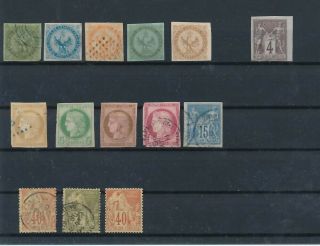 D157202 French Colonies Selection Of Mh,  Vfu Stamps