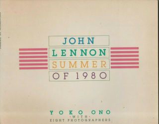 John Lennon Summer Of 1980 Paperback Book By Yoko Ono